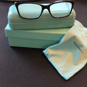 Tiffany & Co eyeglasses.